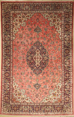 Seiden Ghom, Persien, ca. 40 Jahre, reine Naturseide, ca. 308 x 194 cm, EHZ: 5