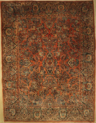 Sarogh (Us Re-Import) alt, Persien, um 1930, Korkwolle, ca. 353 x 273 cm, EHZ: 3