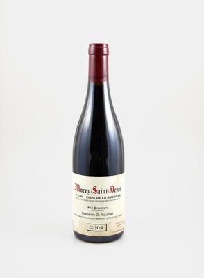 1 Flasche 2004 Domaine G. Roumier Clos de la Bussiere, Morey-Saint-Denis, Premier Cru, ca. 75 cl, 13 % Vol., Abstand zwischen Kapsel und Wein ca. 0,5 ...