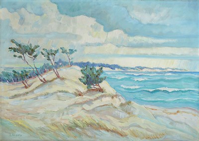 Erich Scholtis, 1892 Lüben/Schlesien-1964 Aachen, Studium an der Kunstgewerbeschule Breslau und an der Akademie bei Otto Müller, lebte nach dem ...