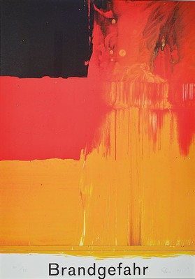 Ulrich Erben, geb. 1940, Offset, handsigniert, Blattgröße, 84 x 59 cm aus 1994