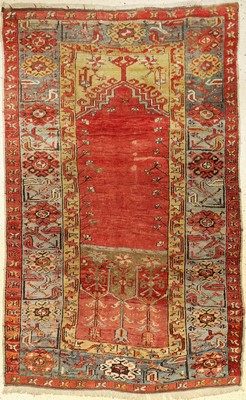 Anatol Gebetsteppich, Türkei, um 1940, Wolle auf Wolle, ca. 171 x 108 cm, EHZ: 3