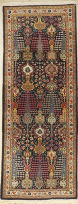 Tabriz alt, Persien, ca. 70 Jahre, Wolle auf Baumwolle, ca. 192 x 73 cm, EHZ: 2