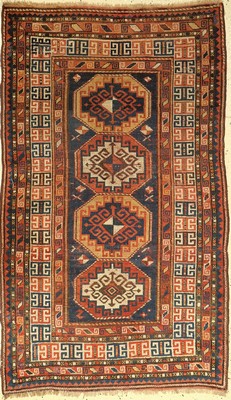 Kazak Memling Gol antik, Kaukasus, um 1900,Wolle auf Wolle, ca. 162 x 97 cm, EHZ: 4