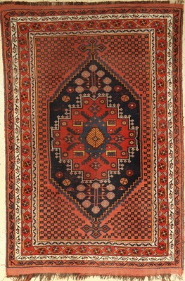 Sirjan-Afshar alt, Persien, um 1930, Wolle auf Wolle, ca. 183 x 120 cm, EHZ: 3-4
