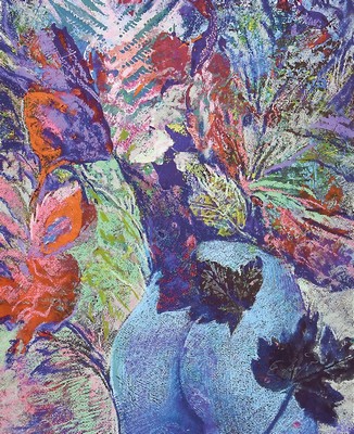 Ernst Fuchs, 1930-2015, Giclee druck auf Lwd, handsigniert und num. 286/300, ca. 68x55cm, R.