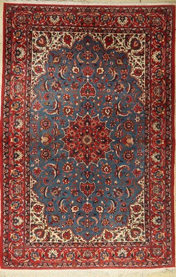 Esfahan alt, Persien, ca. 50 Jahre, Wolle auf Baumwolle, ca. 240 x 160 cm, EHZ: 3