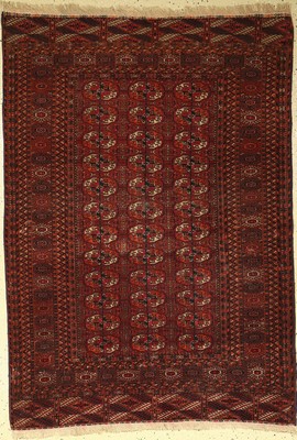 Buchara alt, Turkmenistan, um 1940, Wolle auf Wolle, ca. 175 x 125 cm, EHZ: 3-4