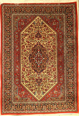 Ghom Kork fein, Persien, ca. 30 Jahre, Korkwolle, ca. 195 x 134 cm, EHZ: 2