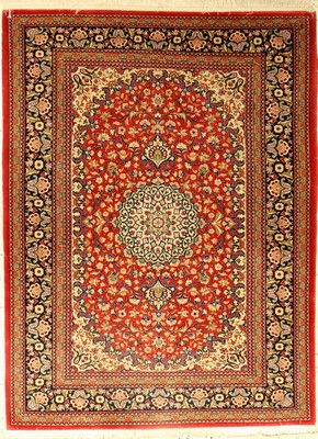 Ghom Kork fein, Persien, ca. 30 Jahre, Korkwolle, ca. 146 x 110 cm, EHZ: 2