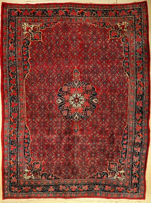 Bidjar alt, Persien, ca. 60 Jahre, Wolle auf Baumwolle, ca. 365 x 284 cm, EHZ: 2-3
