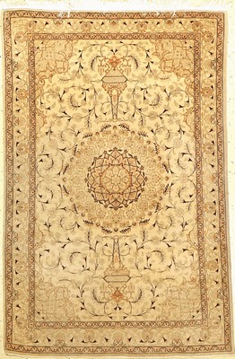 Keschan alt, Persien, ca. 60 Jahre, Wolle auf Baumwolle, ca. 158 x 105 cm, EHZ: 3-4