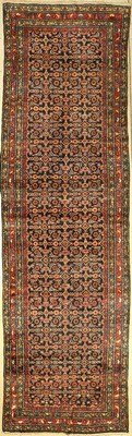 Hamadan, Persien, um 1940, Wolle auf Baumwolle, ca. 440 x 126 cm, EHZ: 3