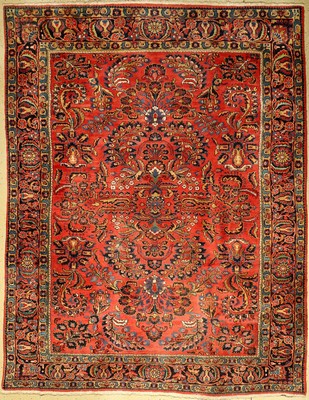 Mehraban, Persien, um 1940, Wolle auf Baumwolle, ca. 353 x 276 cm, EHZ: 2-3