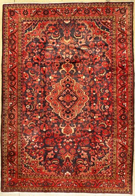 Nanaj, Persien, ca. 50 Jahre, Wolle auf Baumwolle, ca. 302 x 215 cm, EHZ: 2(verblasst)
