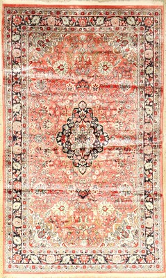 China Seide, ca. 40 Jahre, reine Naturseide, ca. 145 x 93 cm, EHZ: 2