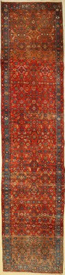 Bidjar, Persien, ca. 40 Jahre, Wolle auf Baumwolle, ca. 490 x 112 cm, EHZ: 3