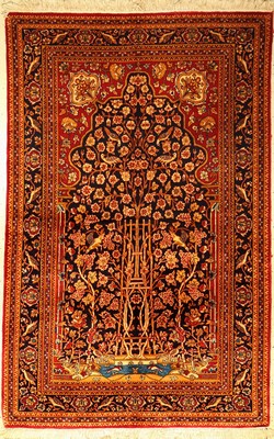 Yazd Sherkat, Persien, ca. 30 Jahre, Korkwolle, ca. 220 x 142 cm, EHZ: 2