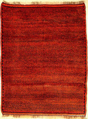 Gabbeh alt (Publiziert), Persien, um 1940/1950, Wolle auf Wolle, ca. 172 x 136 cm, EHZ: 2-3