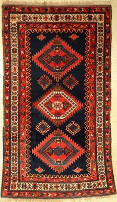 Erivan alt, Kaukasus, um 1930, Wolle auf Wolle, ca. 220 x 130 cm, EHZ: 2-3