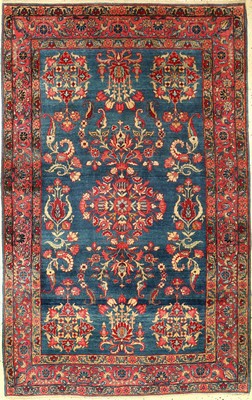 Yazd antik (Us Re-Import), Persien, um 1900, Wolle auf Baumwolle, ca. 188 x 120 cm, EHZ: 2-3, selten