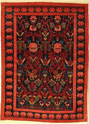 Seikur antik (Fragment), Kaukasus, um 1890,Wolle auf Wolle, ca. 191 x 141 cm, EHZ: 3 (neuzusammengefügt)