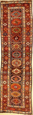 Karabagh alt, Kaukasus, um 1920, Wolle auf Wolle, ca. 355 x 104 cm, EHZ: 3