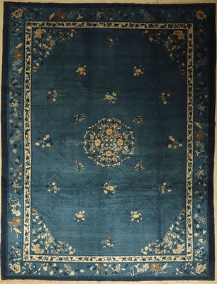 Peking antik, China, ende 19 Jhd, Wolle aufBaumwolle, ca. 355 x 273 cm, EHZ: 4