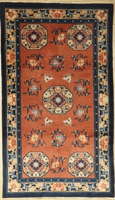 China Antique-Finished, China, ca. 40 Jahre, Wolle auf Baumwolle, ca. 213 x 122 cm, EHZ: 3