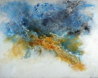 Marion Schmidt, geb. 1963 Eschwege, Nature II, Acryl/Lwd, rechts unten signiert, ca. 80x100cm