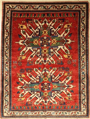 Kazak, Kaukasus, ca. 40 Jahre, Wolle auf Wolle, ca. 193 x 145 cm, EHZ: 3