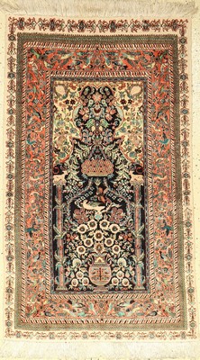 China Seide fein, China, ca. 30 Jahre, ca. 122 x 76 cm, reine Seide, EHZ: 2