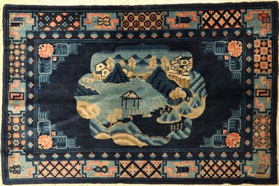 Pao Tao antik, China, um 1900, Wolle auf Baumwolle, ca. 203 x 133 cm, EHZ: 2-3
