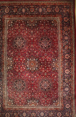 Mesched alt (Palastteppich), Persien, um 1930, Wolle auf Baumwolle, ca. 570 x 400 cm, EHZ: 4