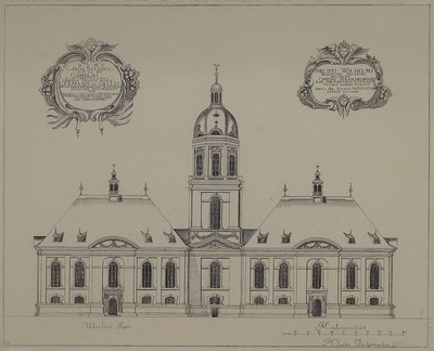 Kupferstich, Philippi Wilhelmi, Mannheimer Schuch, P. Cloeter Büchsenmacher, Passepartout, unter Glas gerahmt, ca. 27x33cm/46x52cm