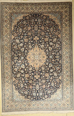 Nain fein, Persien, ca. 50 Jahre, Korkwolleund Seide, ca. 313 x 207 cm, EHZ: 2