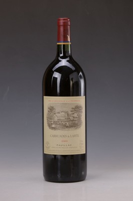 Magnumflasche Carruades de Lafite 2000, Paulliac, 1500ml, into neck