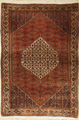 Bidjar alt, Persien, ca. 40 Jahre, Wolle auf Baumwolle, ca. 163 x 115 cm, EHZ: 2