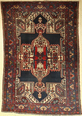 Hamadan alt, Persien, um 1930, Wolle auf Baumwolle, ca. 197 x 137 cm, EHZ: 4