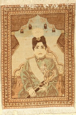 Tabriz alt (Ahmad Schah), Persien, um 1920,Wolle auf Baumwolle, ca. 80 x 58 cm, EHZ: 3