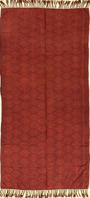 Sehr feines Indonesisches "Seiden-Textil" antik, Indonesien, um 1890/1900, reine Naturseide, sehr feines Material, ca. 176 x 89 cm, EHZ: ...