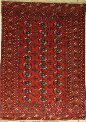 Torkman, Persien, ca. 40 Jahre, Wolle auf Wolle, ca. 188 x 133 cm, EHZ: 2-3
