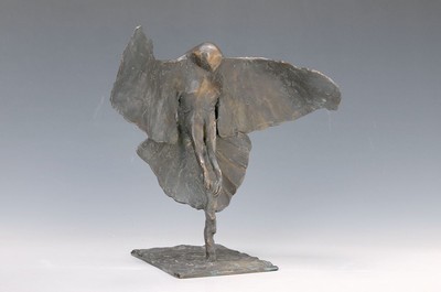 Gotthelf Schlotter, 1922-2007, Bronzeskulptur, sign., num. 6/7, ca. 30x32 cm