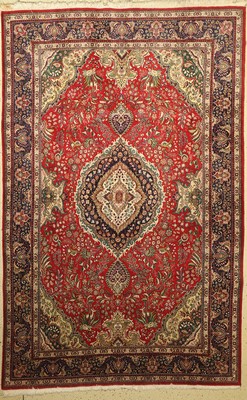 Täbriz, Persien, ca. 60 Jahre, Wolle auf Baumwolle, ca. 314 x 202 cm, EHZ: 2-3