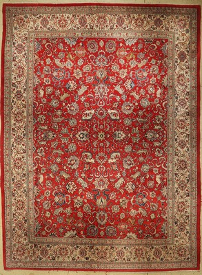 Sarogh alt, Persien, ca. 50 Jahre, Wolle auf Baumwolle, ca. 371 x 275 cm, EHZ: 2-3