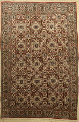 Ghom, Persien, ca. 50 Jahre, Wolle auf Baumwolle, ca. 207 x 140 cm, 2-3