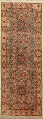 Kaisery Seide, Türkei, ca. 50 Jahre, reine Naturseide, ca. 170 x 64 cm, EHZ: 3