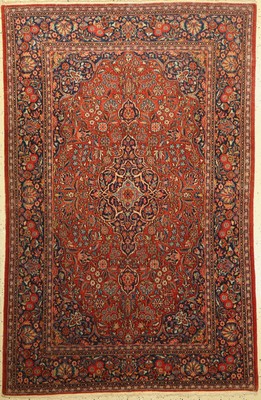 Keschan alt, Persien, um 1940, Wolle auf Baumwolle, ca. 203 x 134 cm, EHZ: 3