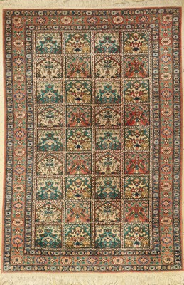 Ardebil, Persien, ca. 60 Jahre, Wolle auf Baumwolle, ca. 207 x 141 cm, EHZ: 2-3
