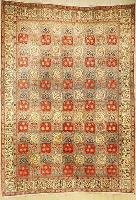 Ghom alt, Persien, ca. 60 Jahre, Wolle auf Baumwolle, ca. 305 x 220 cm, EHZ: 3